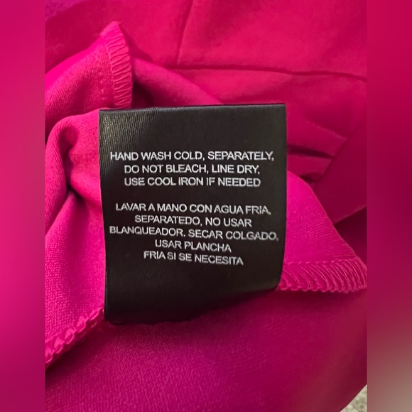 Tahari * Midi Sheath Dress * Size 10 * Color: Wild Berry (Fuchsia) - Picture 8 of 8